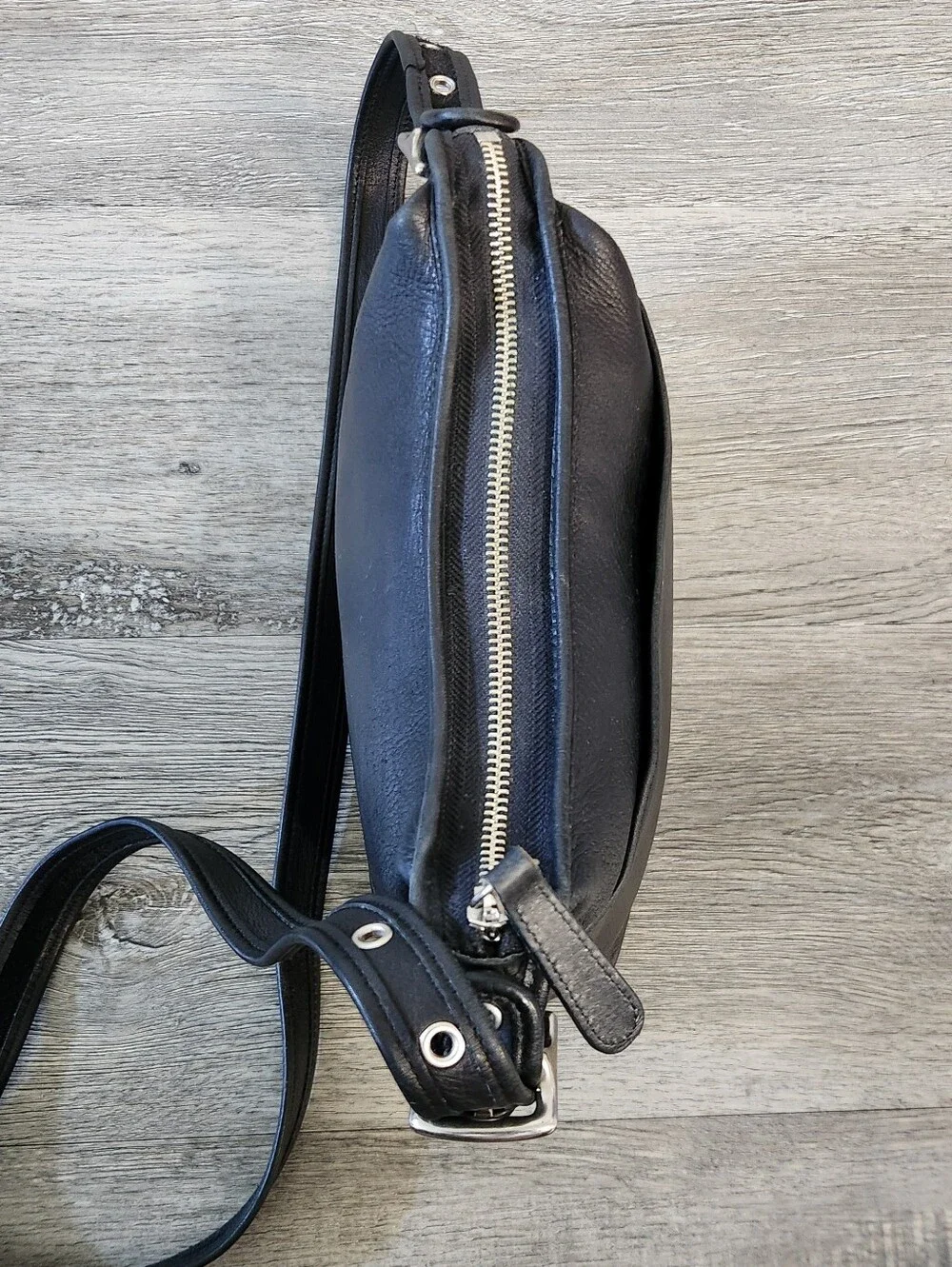 Vintage Coach Janice Legacy Bag Black‎ Leather Crossbody Bag